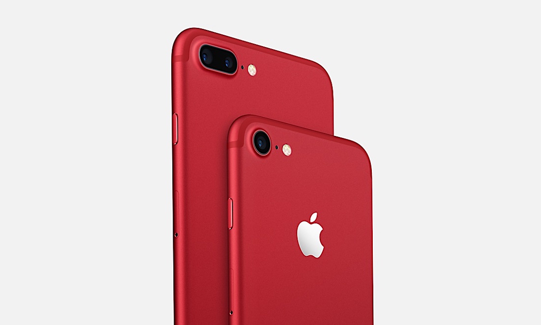 iPhone 7 rojo - product red