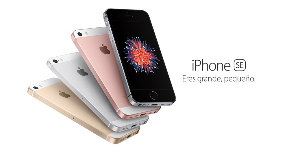 Nuevo iPhone SE de 4 pulgadas, con chip A9, cámara de 12 Mpx y Live Photos