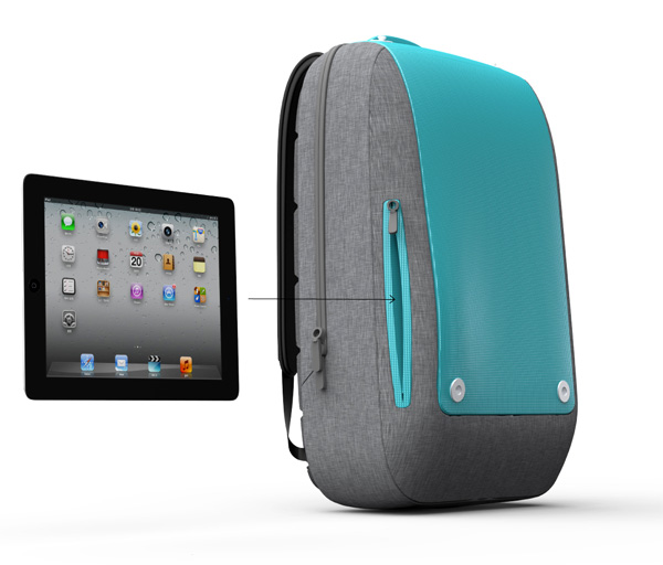 iBackpack, una original mochila para ciclistas como medio de comunicación