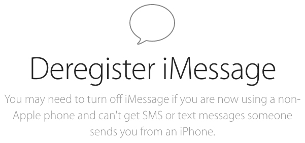 ¿Problemas con iMessage en otro móvil? Apple lanza una web para desactivarlo