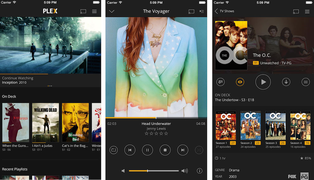 Plex para iOS se actualiza con varias novedades y ahora es gratis