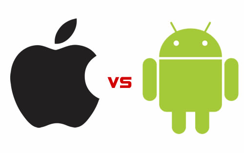 Las absurdas batallas iPhone vs Android