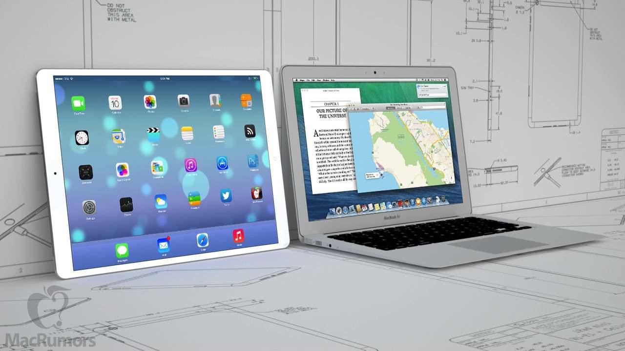 Nuevos rumores señalan un iPad de 12″ con un procesador A8X