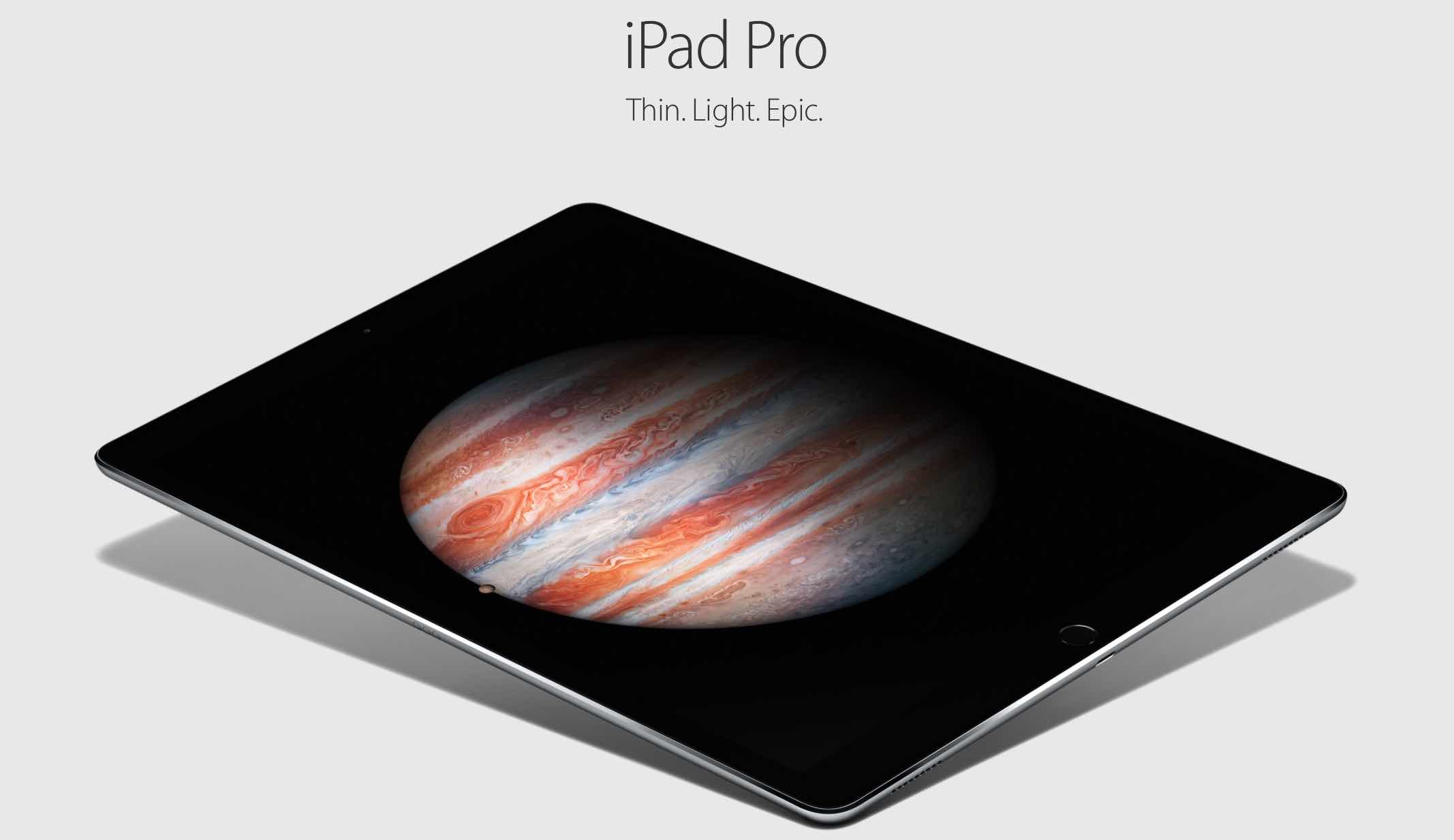 El iPad Pro saldría a la venta el 11 de noviembre
