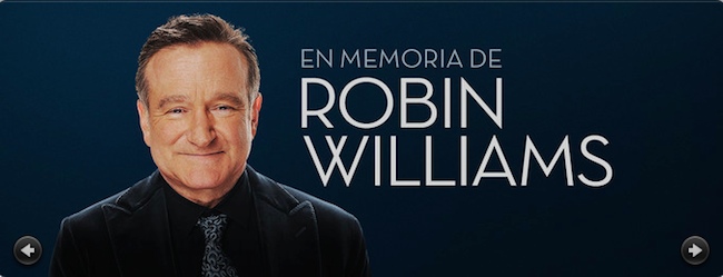 Apple rinde un homenaje a Robin Williams tanto en la tienda de iTunes como en su página web
