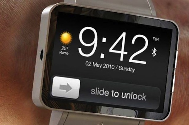 ¿Podría ser así el modo de escritura que posibilite el iWatch?