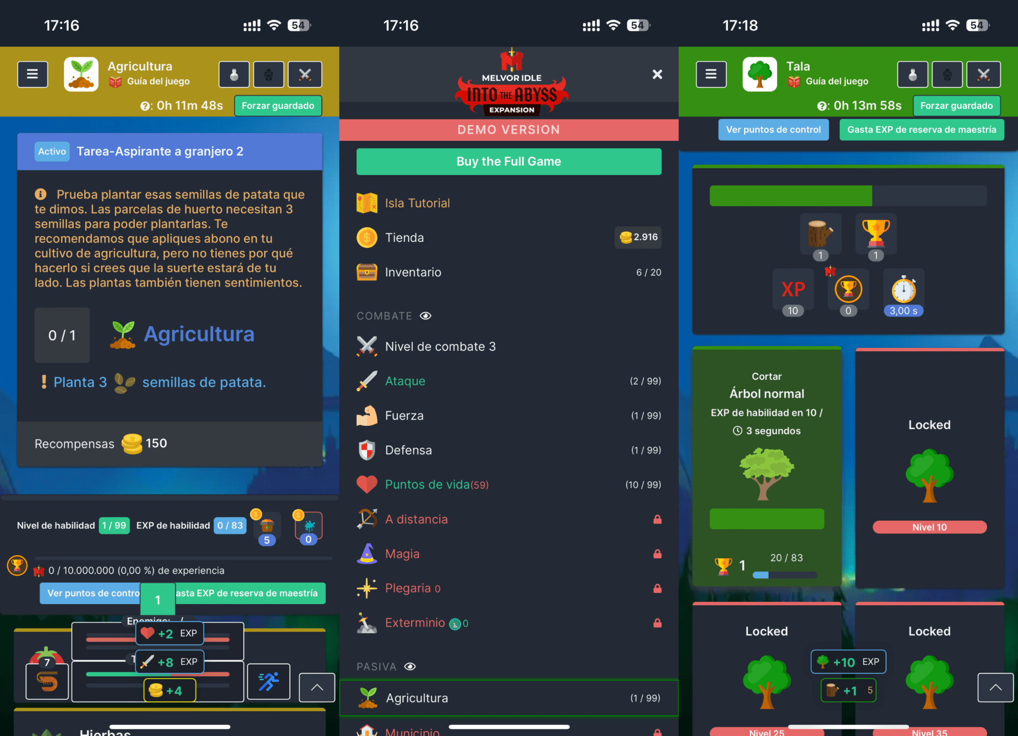 Melvor Idle: juego de rol incremental y progresión automática basado en RuneScape