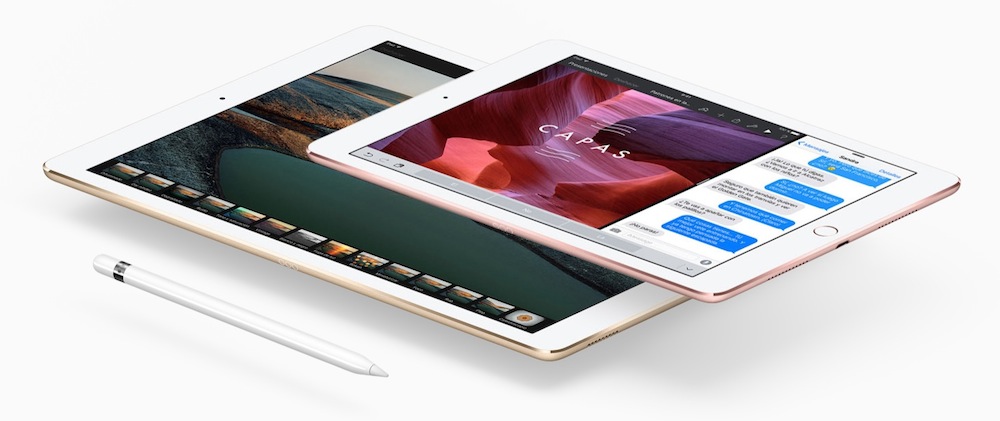 Nuevo iPad Pro de 9,7″ con pantalla True Tone, cámara de 12 Mpx y 4 altavoces