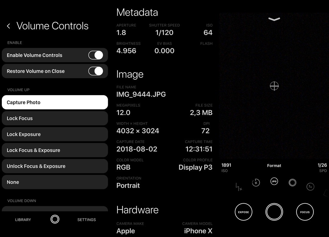 Obscura 2 camera app