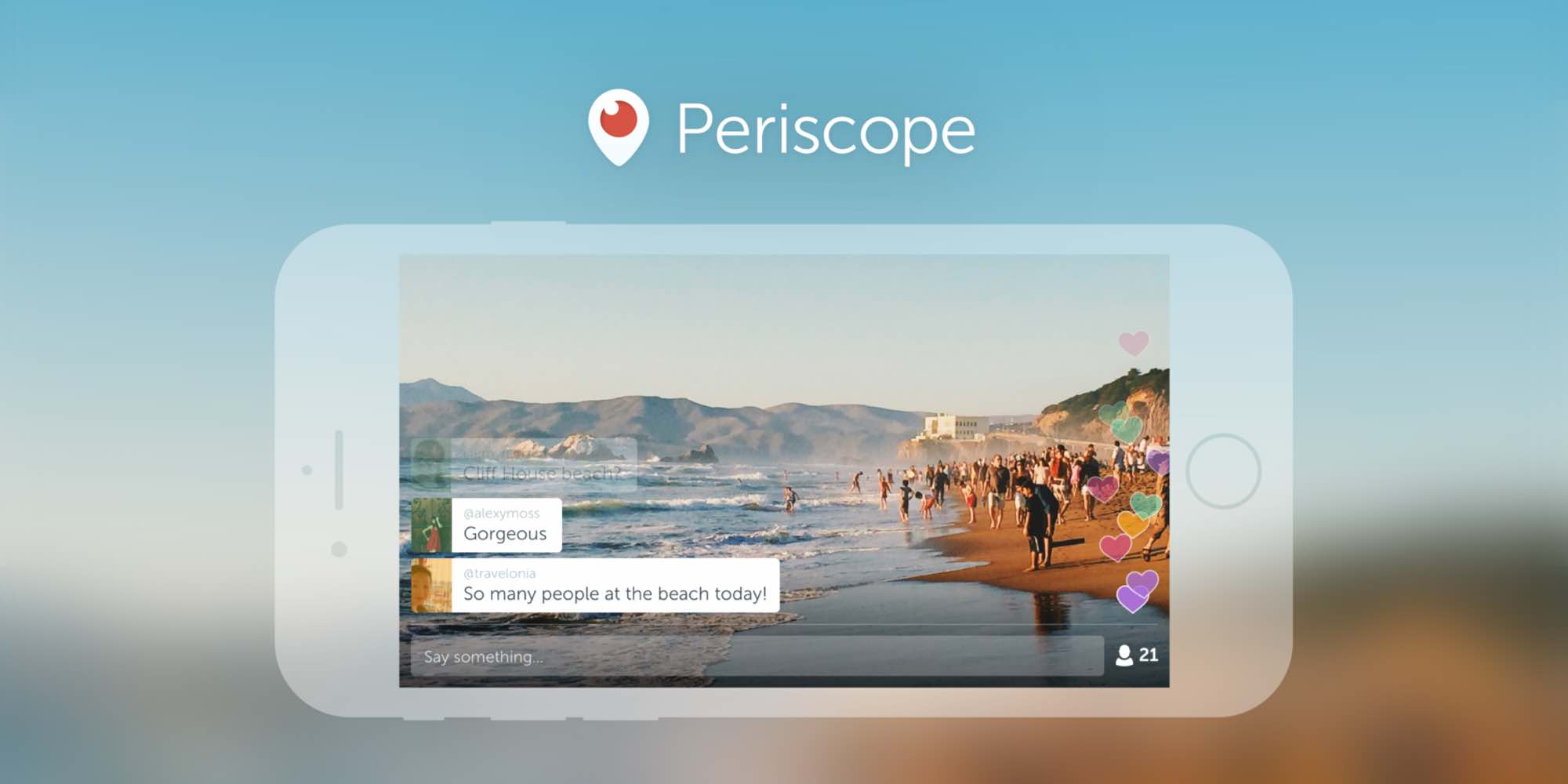Periscope se actualiza con un nuevo modo de transmisión horizontal de video