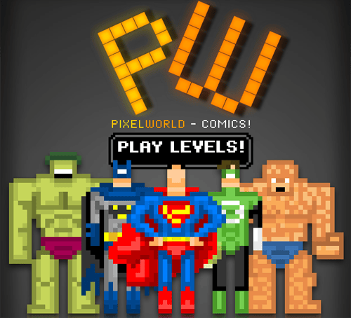 PixelWorld 1: mezclando cómics y pixel art en un genial quiz