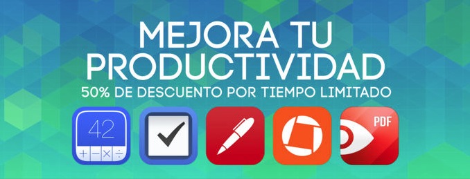 Mejora tu productividad con estas apps rebajadas al 50%
