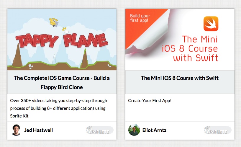 Cursos de creación de videojuegos e iniciación a Swift en iOS 8