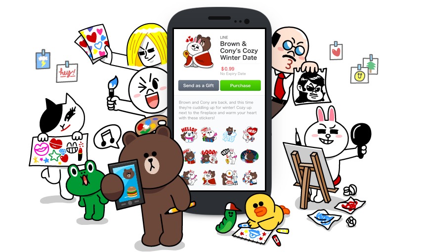 LINE anuncia el ‘LINE Creators Market’ y un nuevo servicio de llamadas basadas en datos