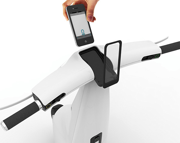 T-Scooter, el concepto de moto eléctrica con corazón de iPhone 5