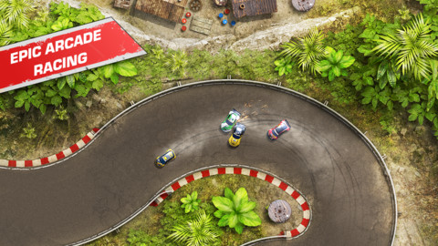 Compite en carreras de coches al estilo arcade con VS Racing 2