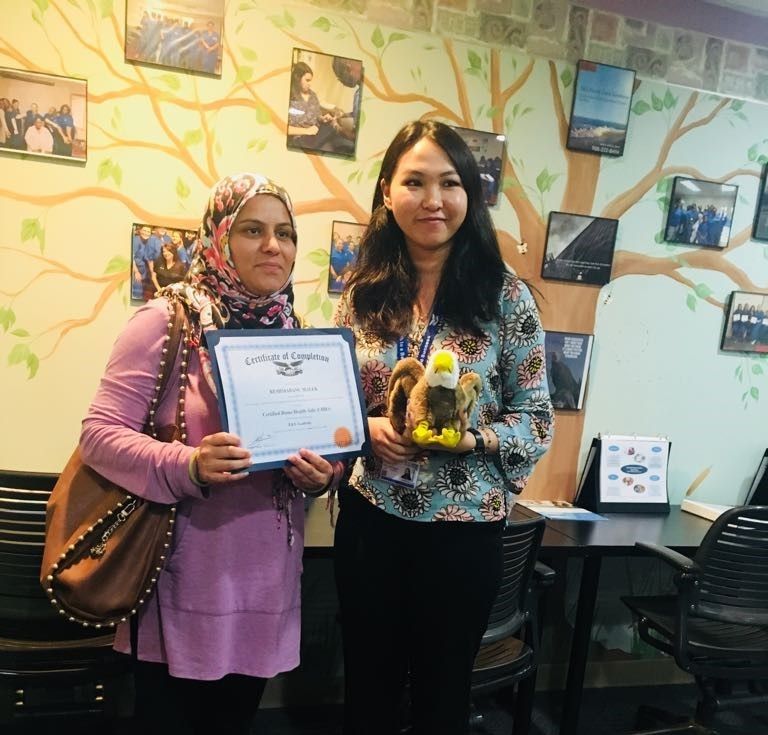 Congratulations to our Certified Home Health Aides