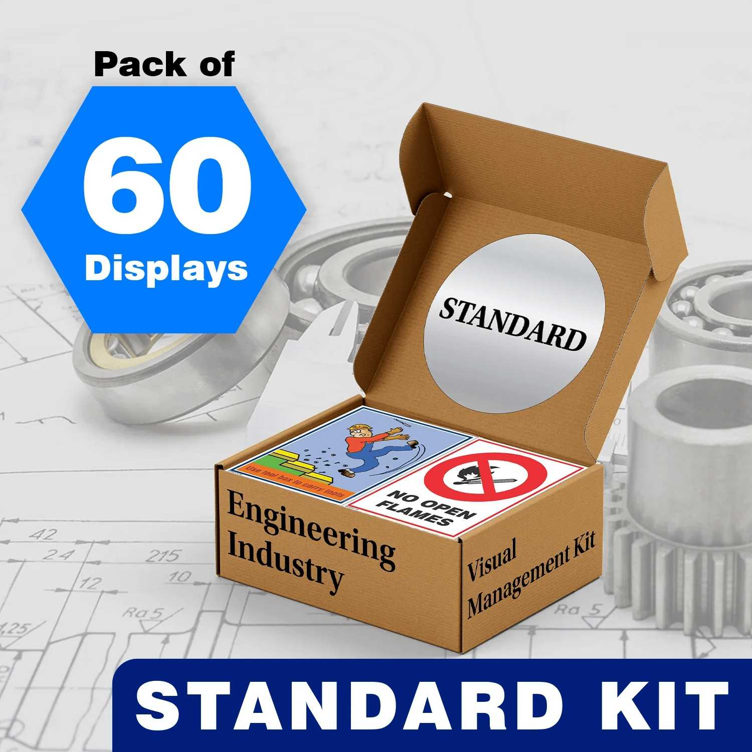 Standard Kit Engineering Industry Visual Management Kit Visualmitra Llp - Premium Colorful Wallpaper Gallery - Mobile