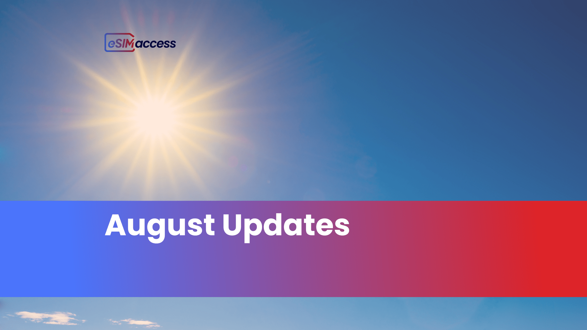 eSIMaccess updates