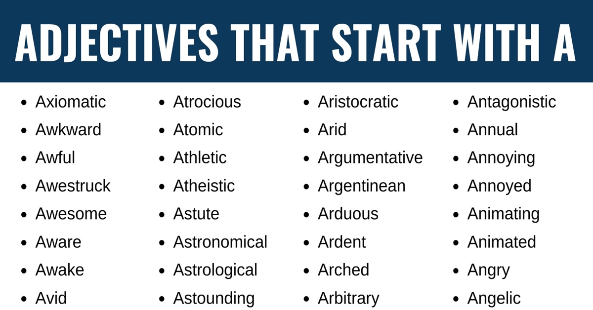 Adjectives starting with d. Adjectives starting with y. Adjective starting i. Adjectives starting with i. List of adjectives.