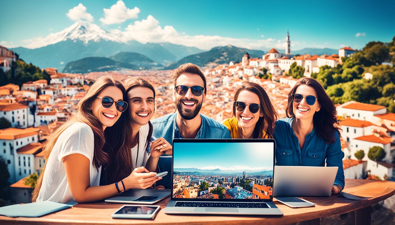 Leveraging social media to enhance your digital nomad experience