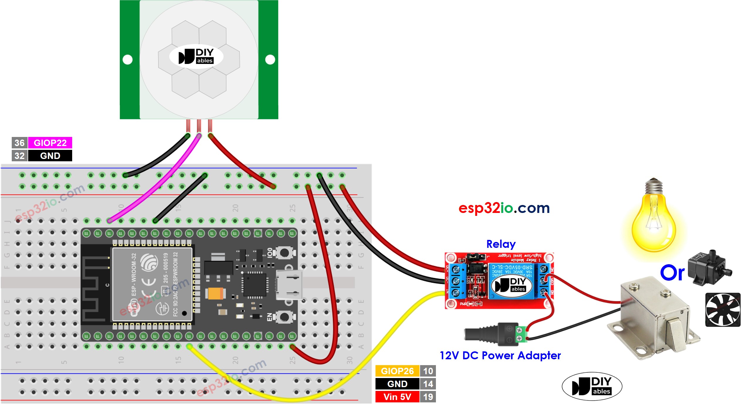 Motion Sensor Wiring Diagram Circuit Diagram