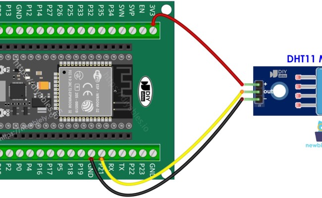 Esp32 Dht11 Tutorial Dht11 Humidity Temperature Sensor