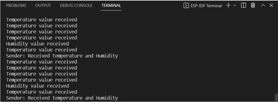 ESP32 Event Groups using ESP-IDF Terminal