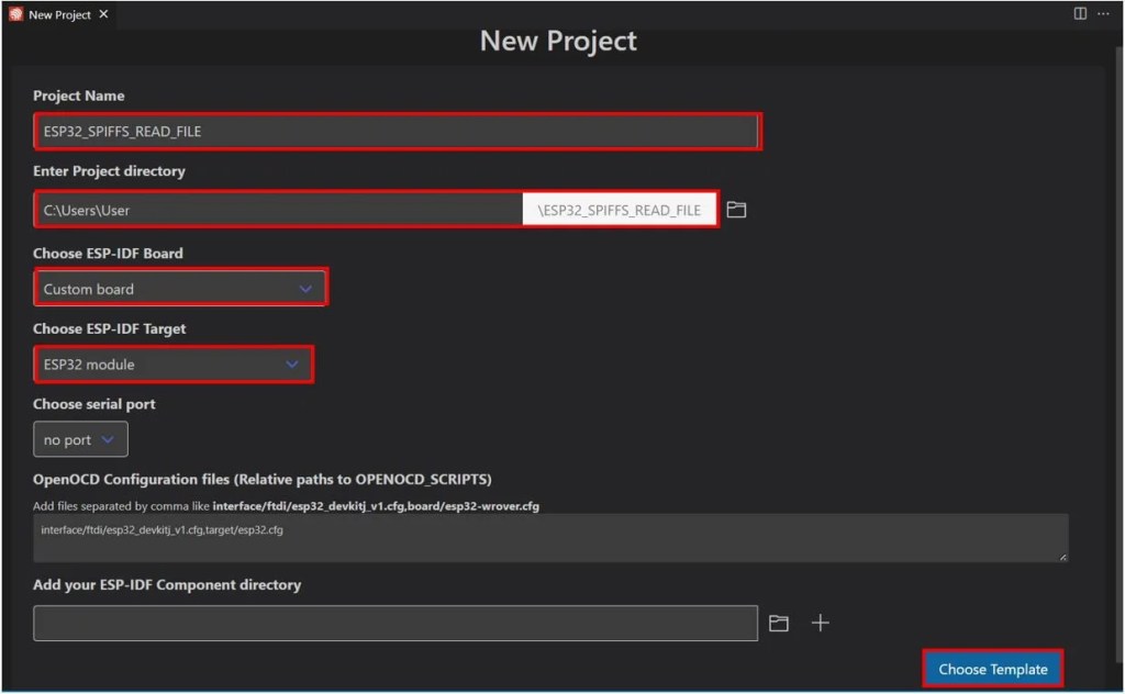 Red File Head ESP32 SPIFFS using ESP-IDF - Read, Create and Write to Files
