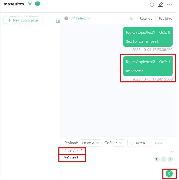 ESP32 MQTT Client Publish and Subscribe using ESPIDF