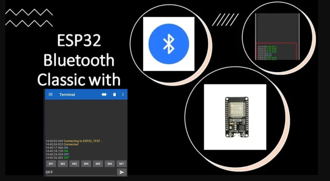 ESP32 esp-idf bluetooth classic tutorial