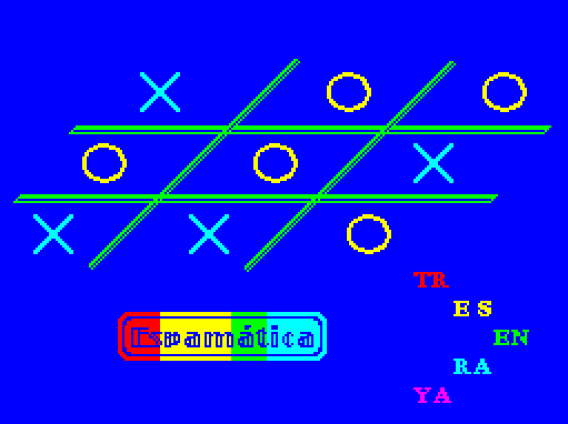 ZX Spectrum Assembly, Tic-Tac-Toe