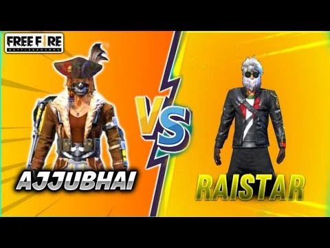 Ajju Bhai Vs Raistar In Free Fire Who Is Best