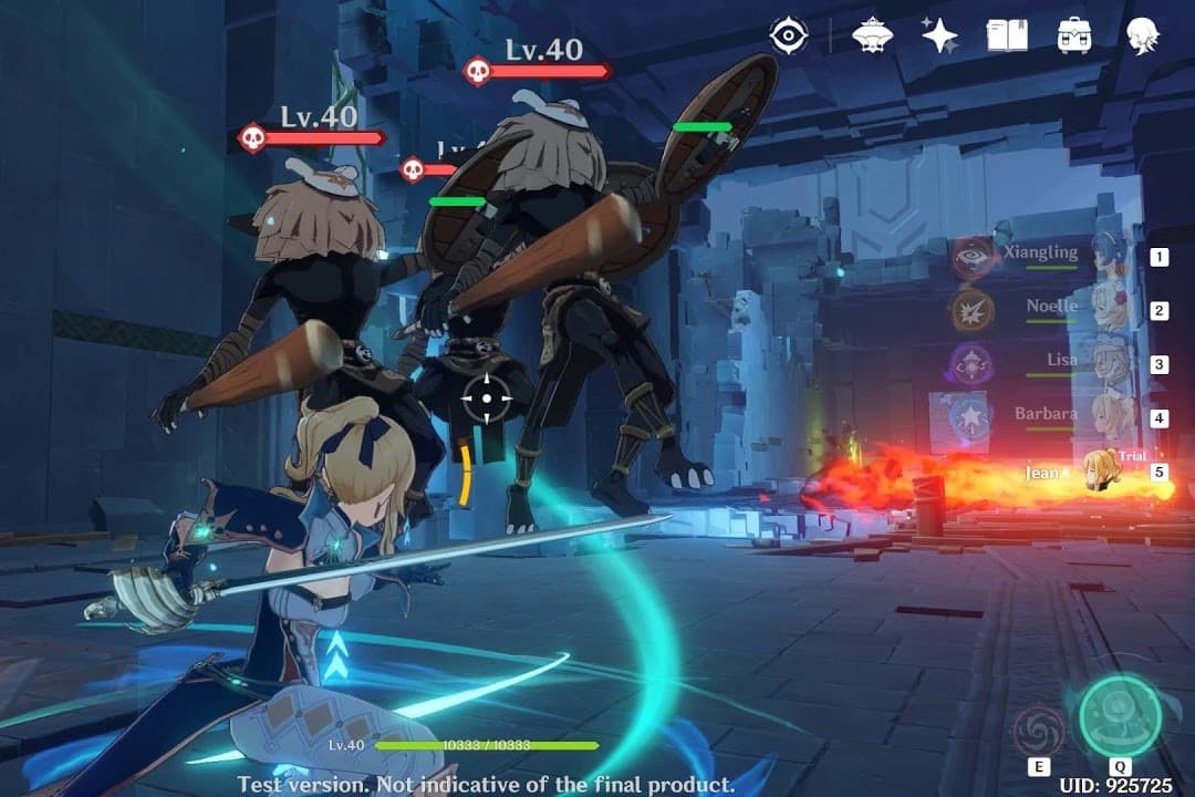 The method for setting Genshin Impact MOBA Games