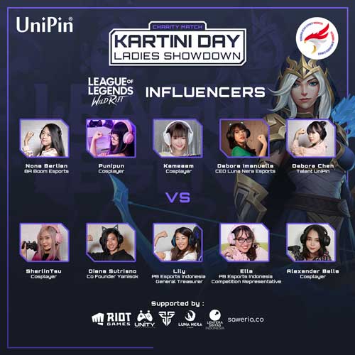 Charity Match Kartini Day Ladies Showdown