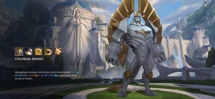 [Guide Wild Rift] Cara Build Galio, Sang Pahlawan Rakyat Demacia ...