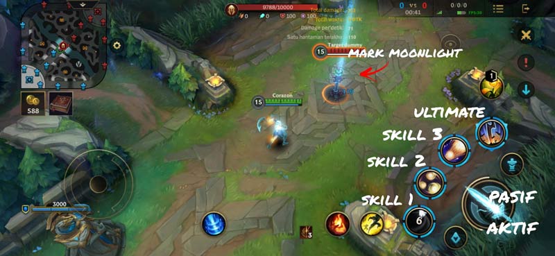 Gameplay & Combo Skill Champion Diana