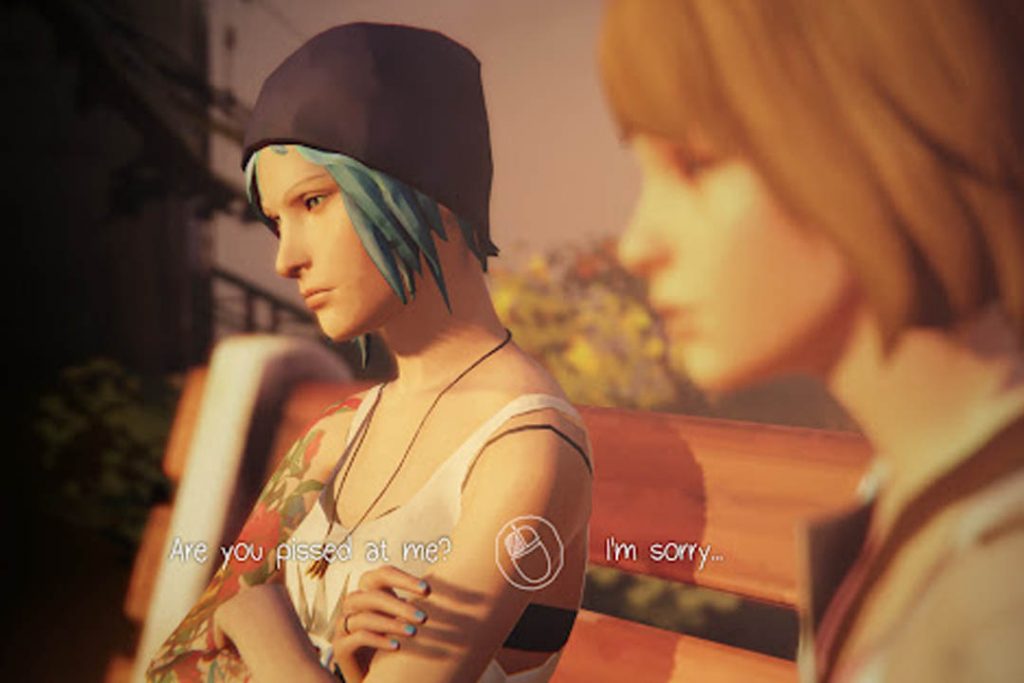 pilihan dialog interaktif Life is Strange