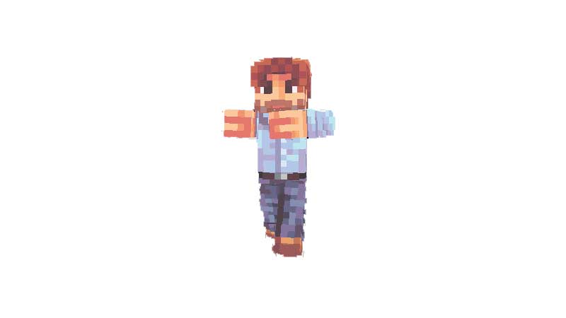 Skin Minecraft Keren Bob Ross