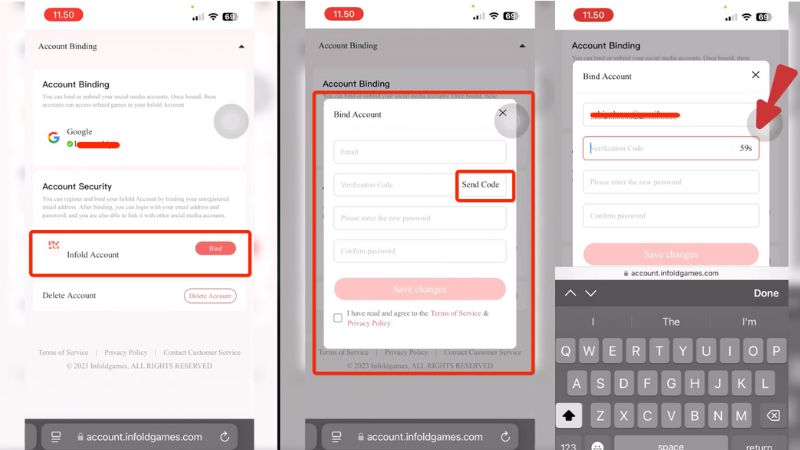 Account Security + Bind - Cara Bind Akun Love and Deepspace