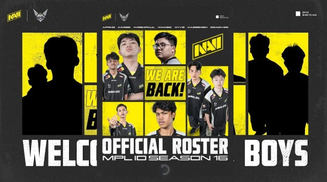 Daftar Tim dan Roster MPL ID S16 - Navi