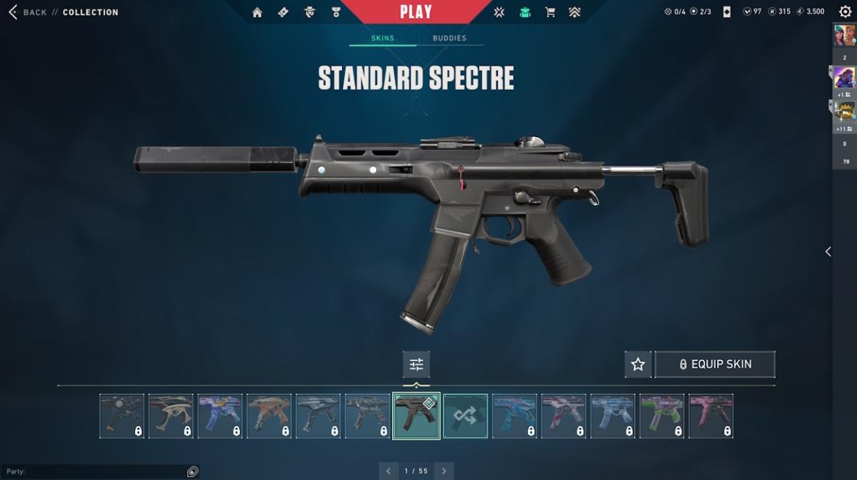 SMG Valorant - Spectre