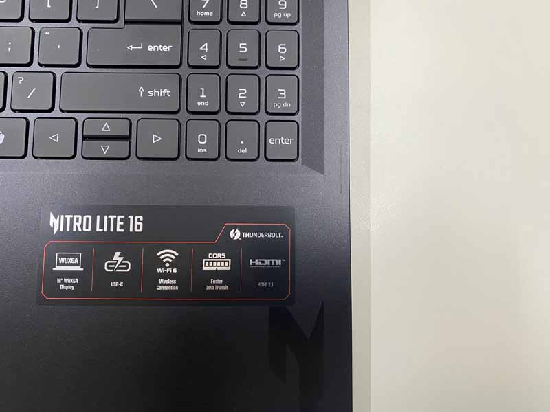 Acer Nitro Lite (NL16-71G): Laptop Gaming 15 Jutaan Paling Tipis dan Stylish!