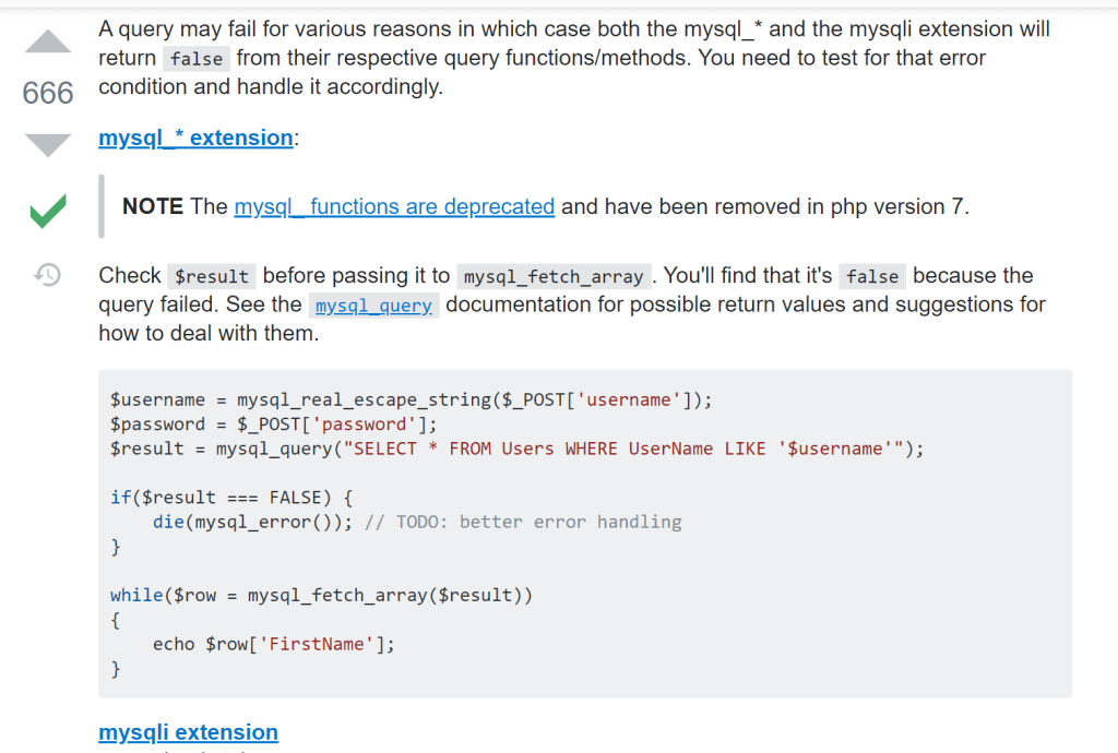 Solution validée stackoverflow