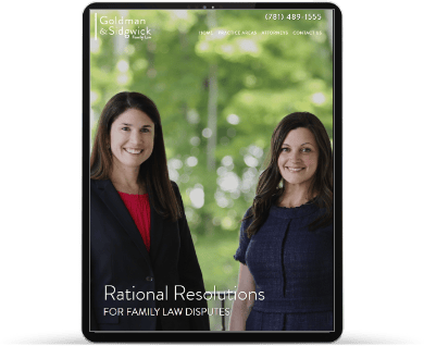 tablet showing an attorney website