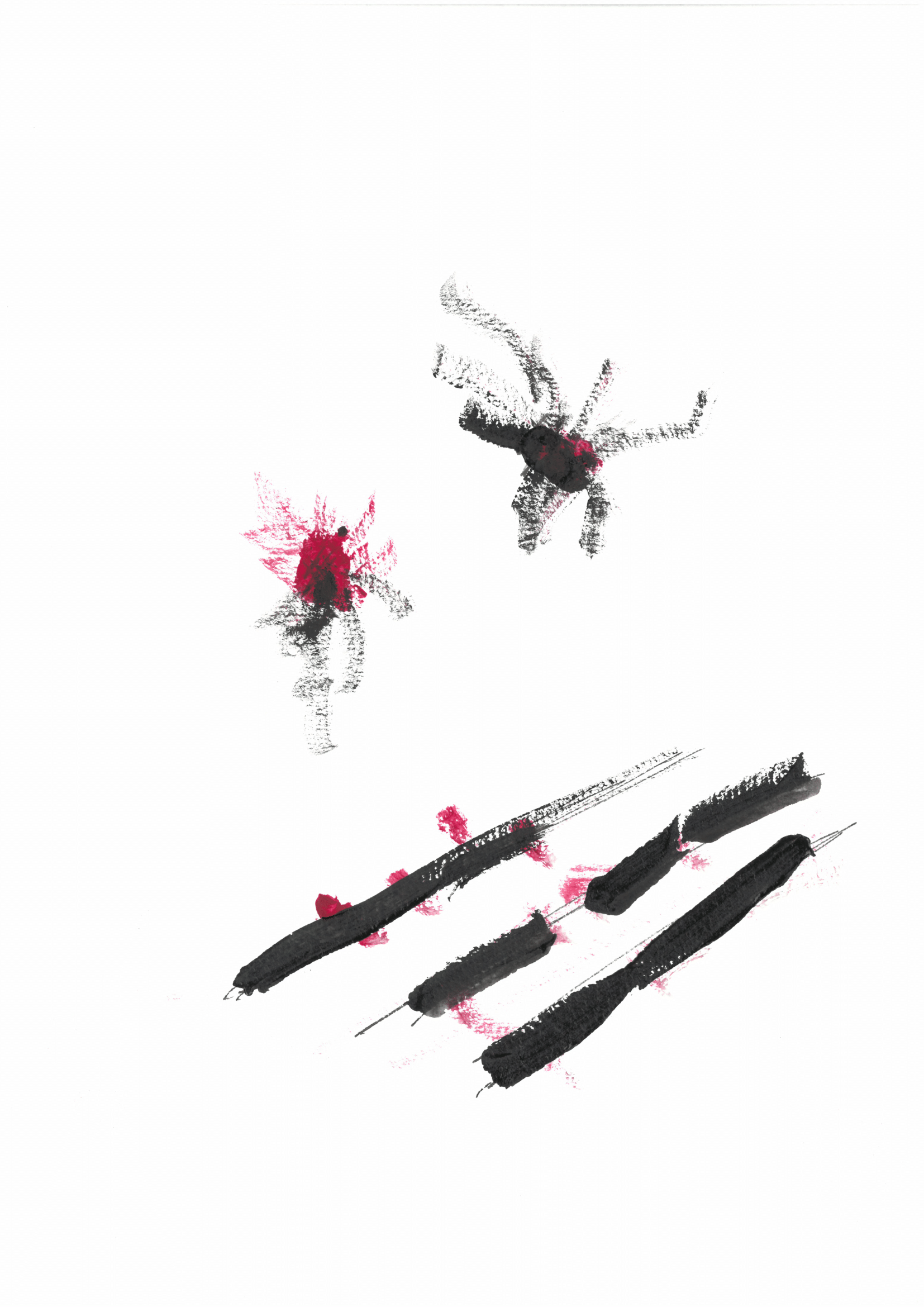 three lines & two mixed (Patupaiarehe)