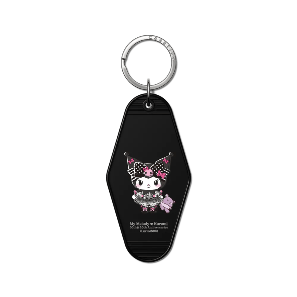 Kuromi Plush Keychain Tag