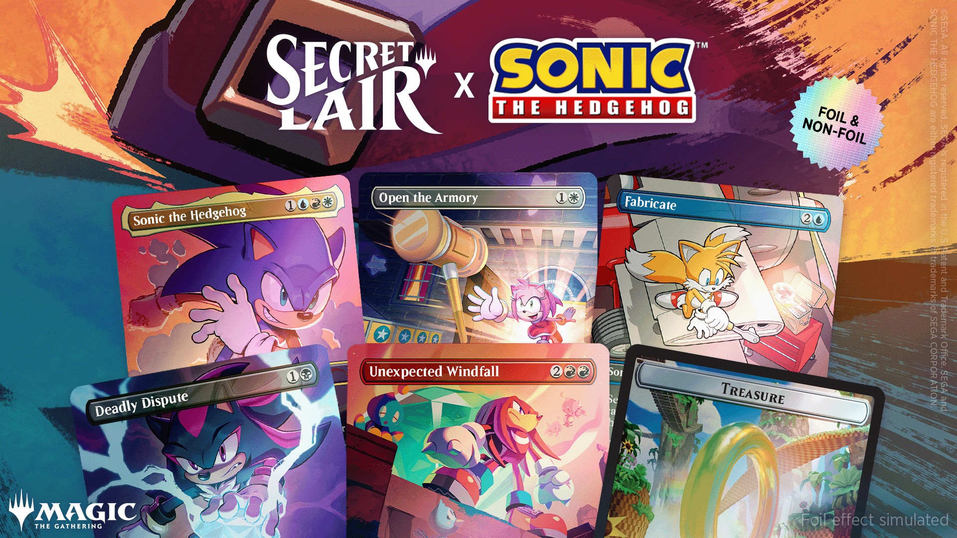 See every card as Magic: The Gathering announces Sonic the