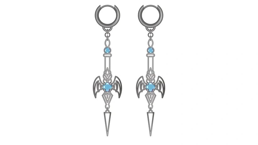 14 earrings B all 3