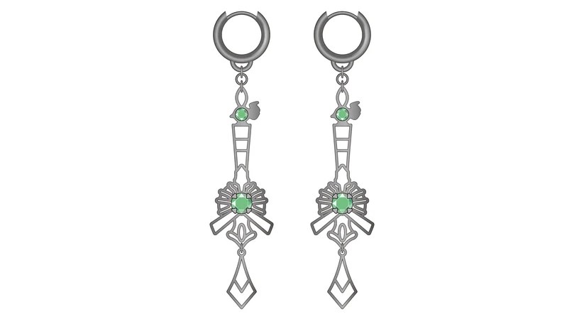 15 earrings C all 3